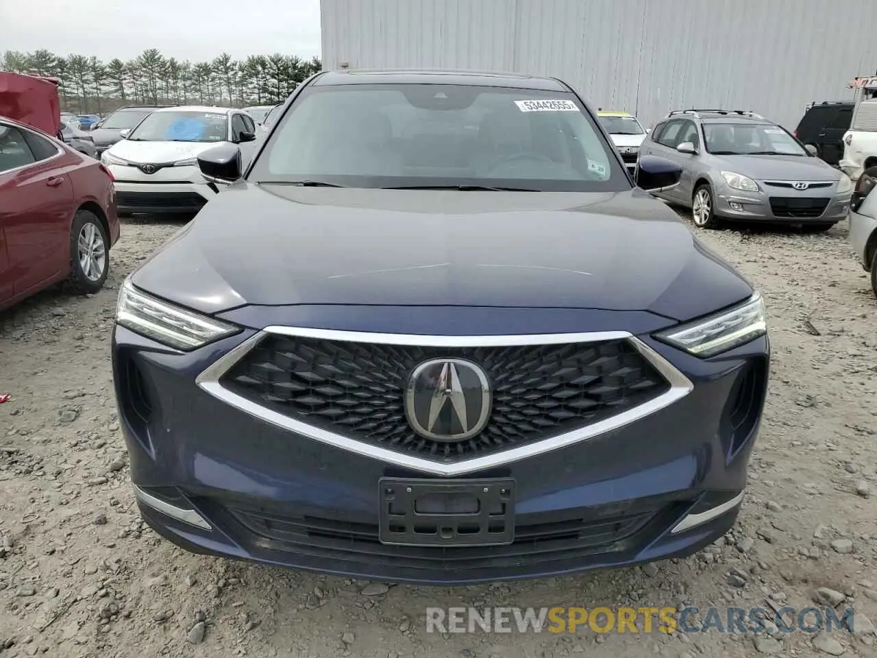 5 Photograph of a damaged car 5J8YE1H49RL003770 ACURA MDX 2024