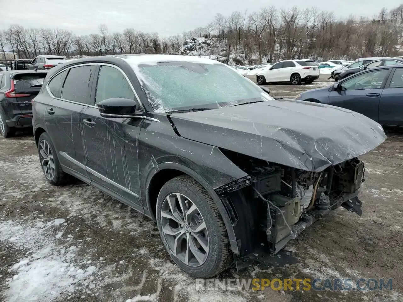 4 Фотография поврежденного автомобиля 5J8YE1H4XRL002921 ACURA MDX 2024
