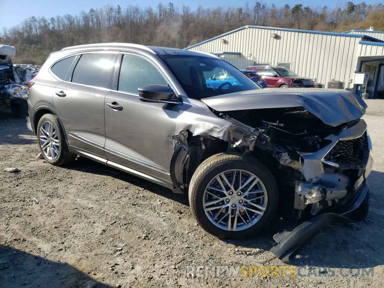 4 Photograph of a damaged car 5J8YE1H80RL023246 ACURA MDX 2024