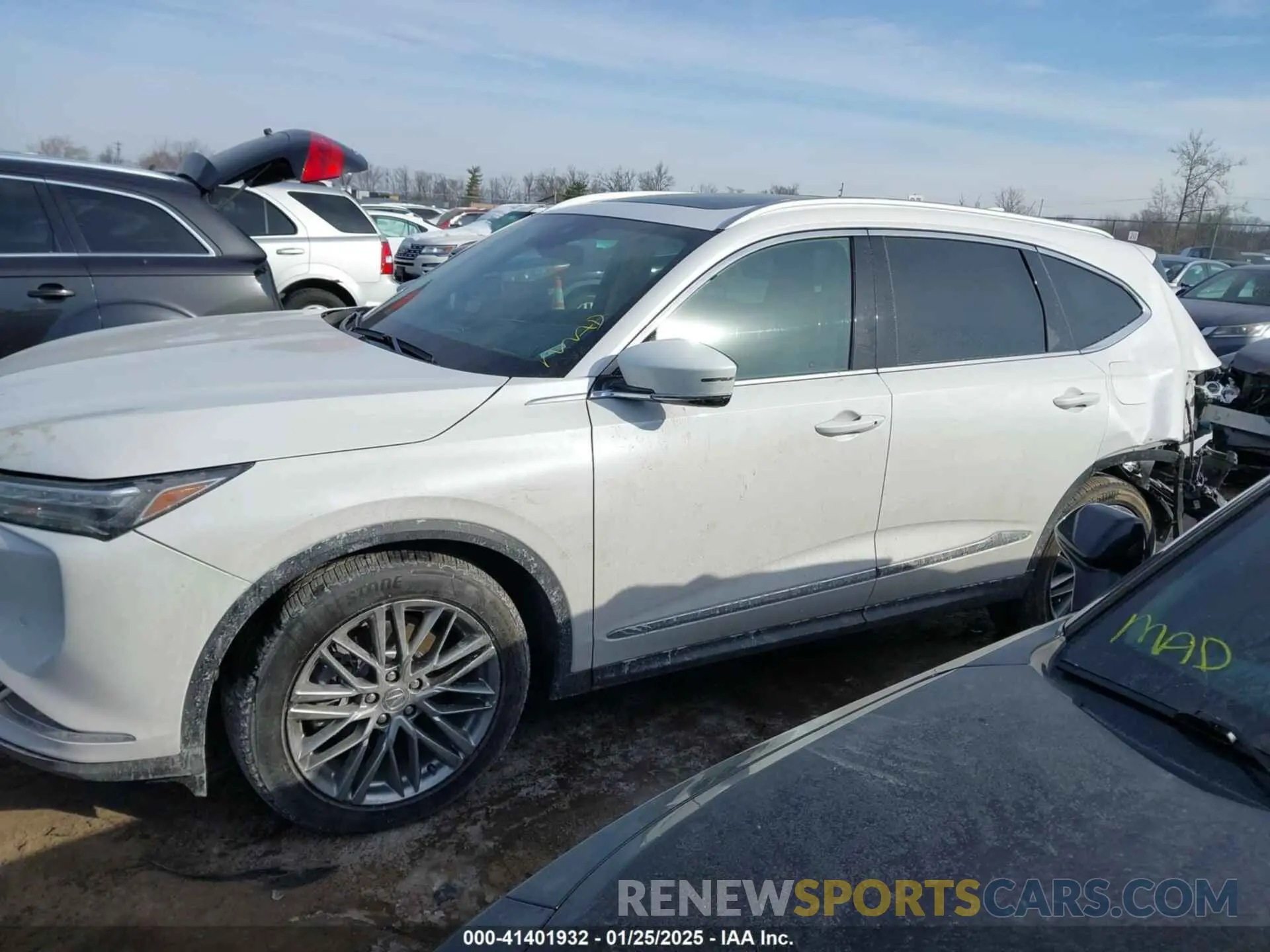 14 Photograph of a damaged car 5J8YE1H82RL005623 ACURA MDX 2024