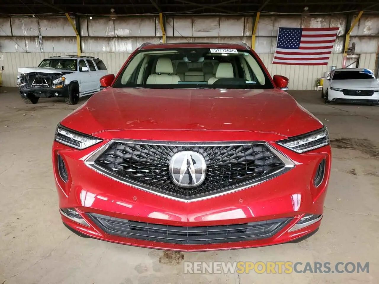 5 Фотография поврежденного автомобиля 5J8YE1H89RL017218 ACURA MDX 2024