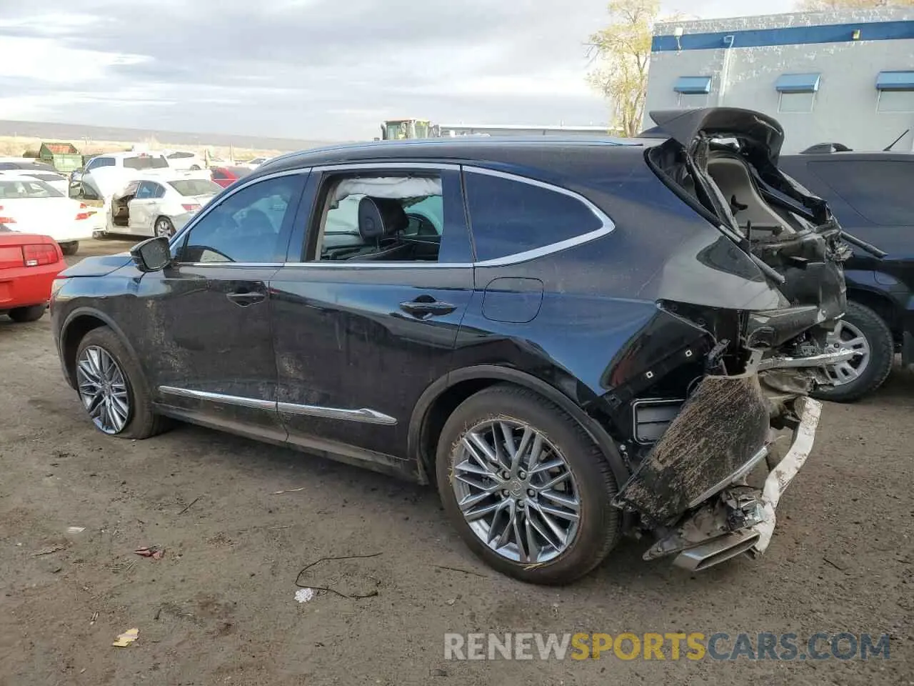 2 Photograph of a damaged car 5J8YE1H8XRL028499 ACURA MDX 2024