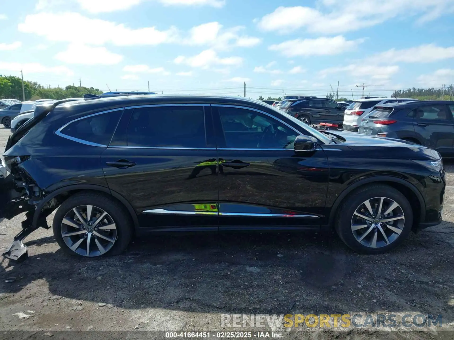 13 Фотография поврежденного автомобиля 5J8YD9H49SL003503 ACURA MDX 2025