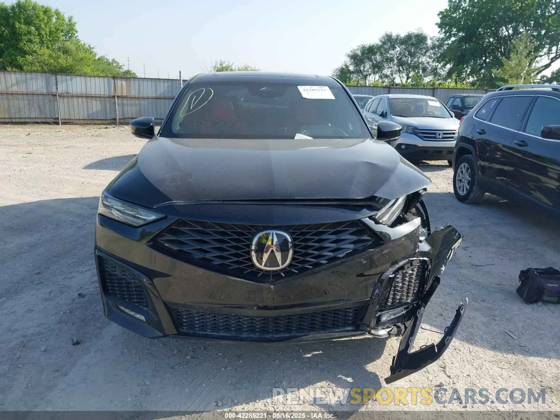 13 Photograph of a damaged car 5J8YE1H00SL001697 ACURA MDX 2025