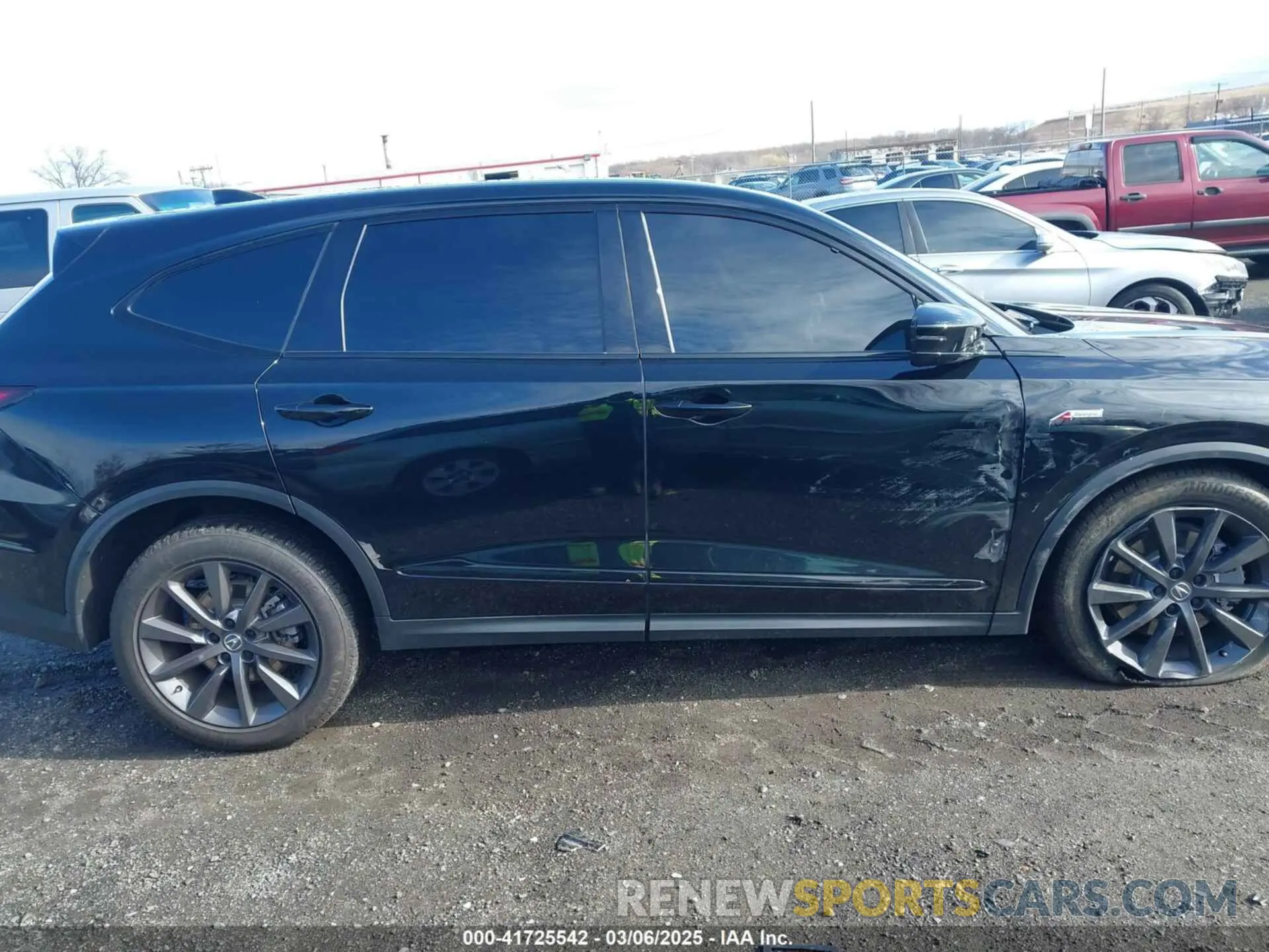 13 Photograph of a damaged car 5J8YE1H07SL000336 ACURA MDX 2025