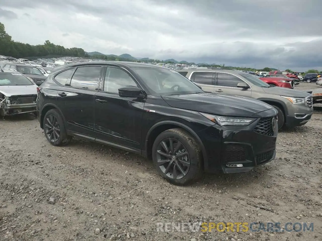 4 Photograph of a damaged car 5J8YE1H0XSL010553 ACURA MDX 2025