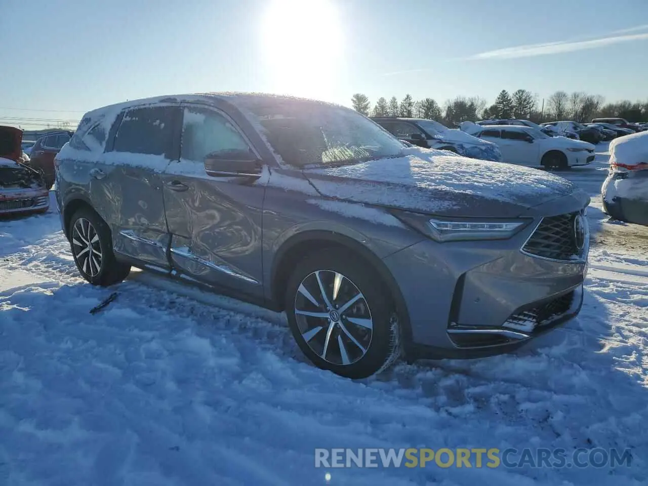 4 Фотография поврежденного автомобиля 5J8YE1H45SL001102 ACURA MDX 2025