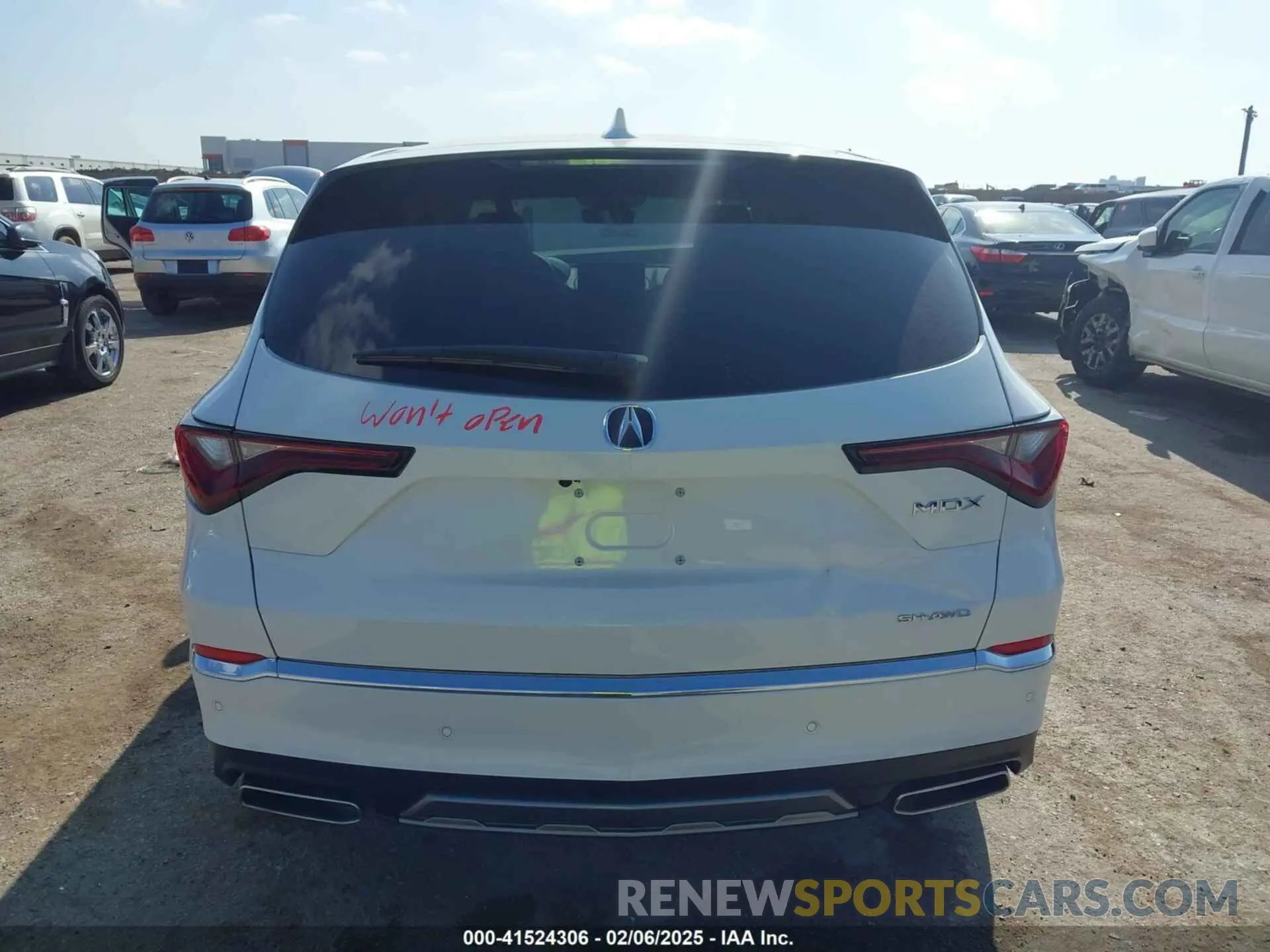 15 Фотография поврежденного автомобиля 5J8YE1H45SL020376 ACURA MDX 2025