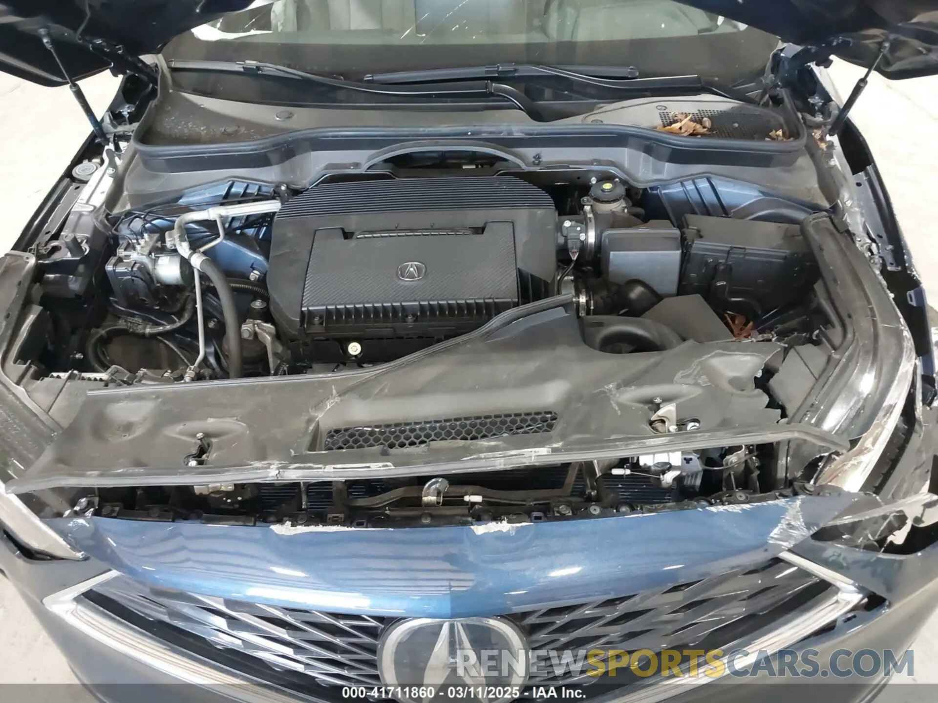 10 Photograph of a damaged car 5J8YE1H48SL009162 ACURA MDX 2025