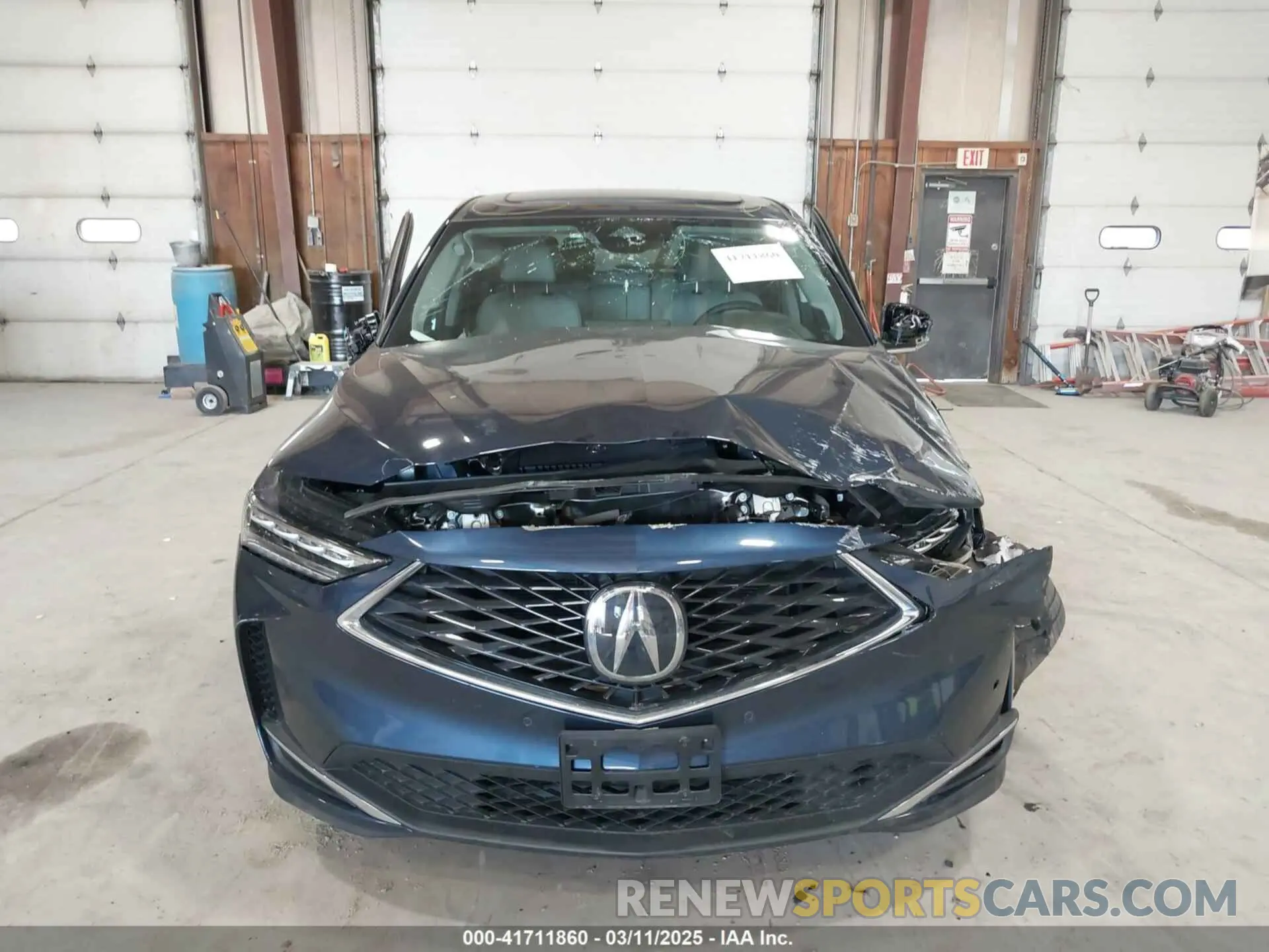 11 Photograph of a damaged car 5J8YE1H48SL009162 ACURA MDX 2025