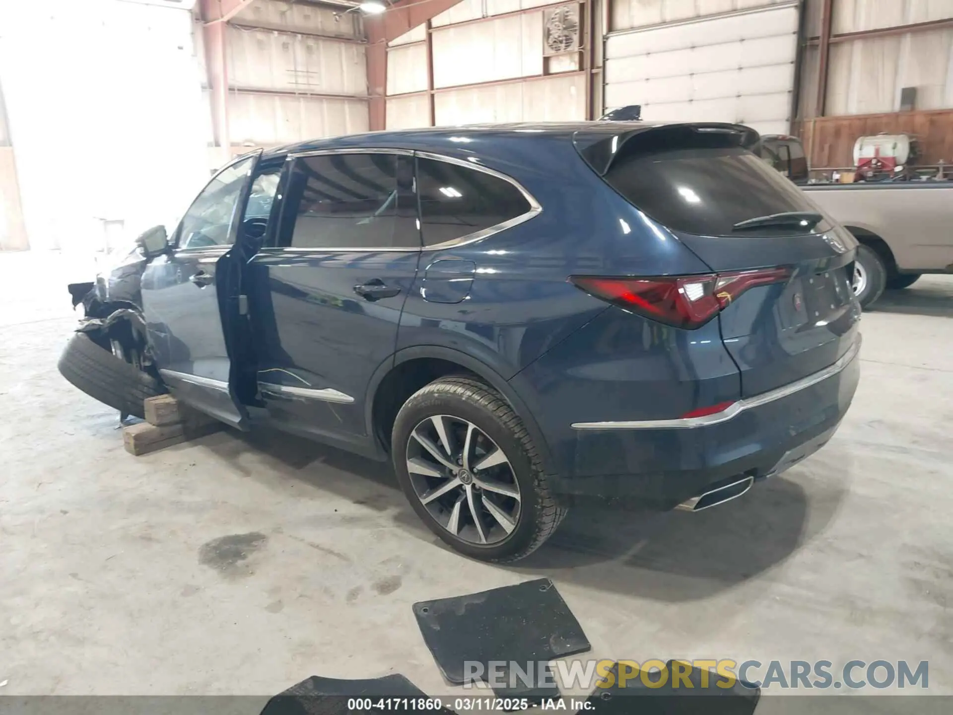 3 Photograph of a damaged car 5J8YE1H48SL009162 ACURA MDX 2025