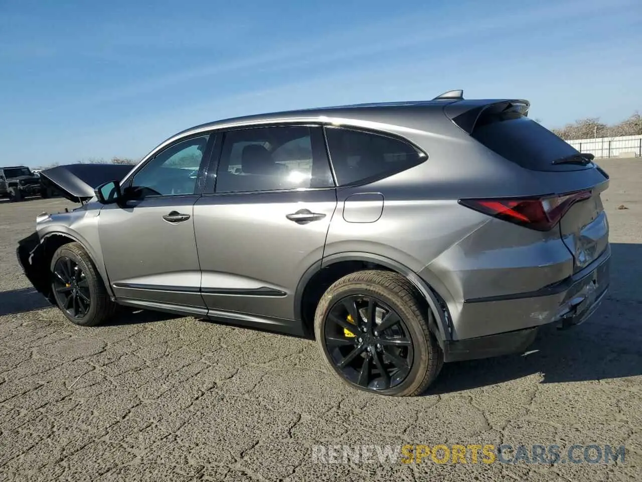 2 Photograph of a damaged car 5J8YE1H49SL007176 ACURA MDX 2025