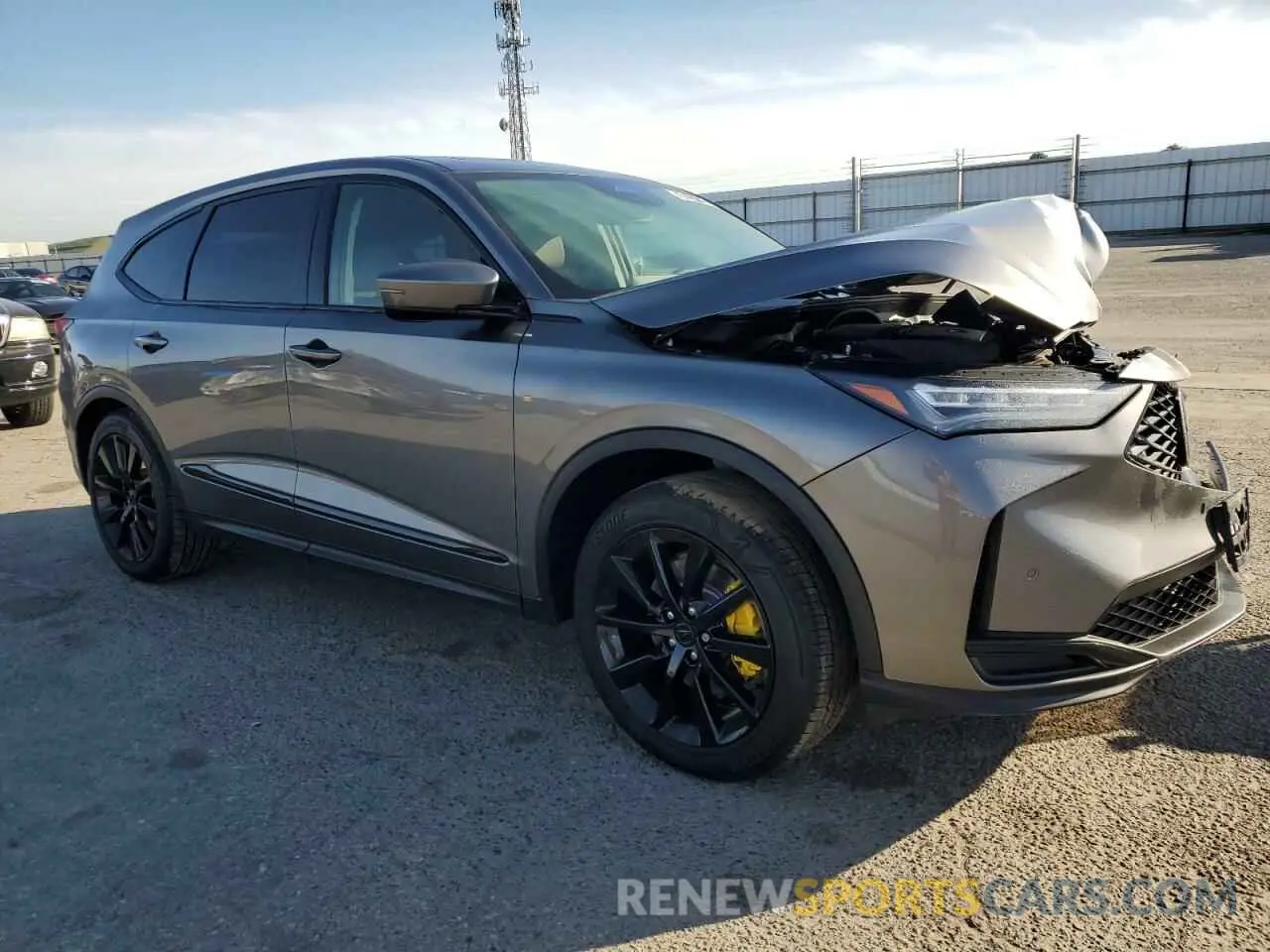 4 Photograph of a damaged car 5J8YE1H49SL007176 ACURA MDX 2025