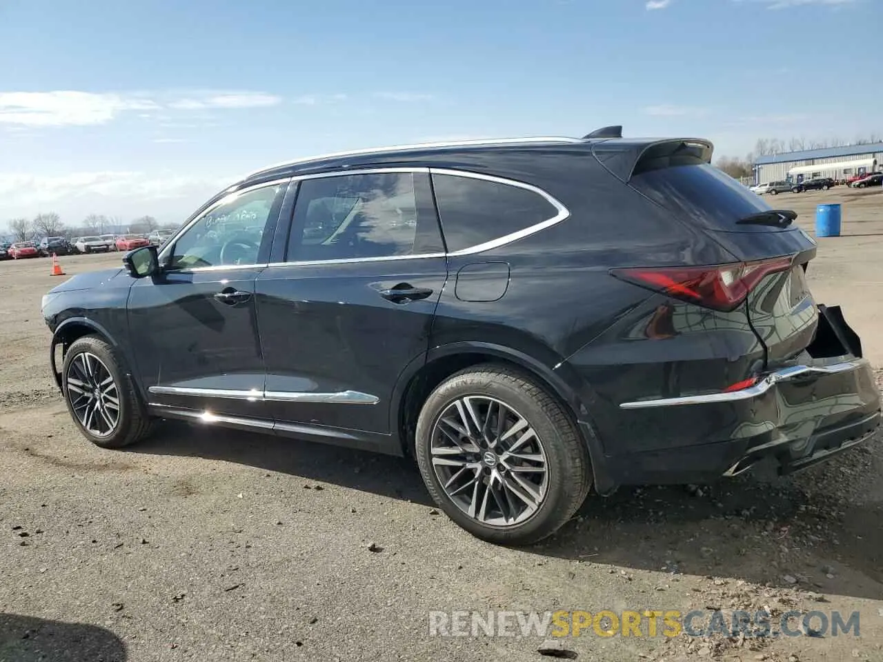 2 Photograph of a damaged car 5J8YE1H85SL018534 ACURA MDX 2025