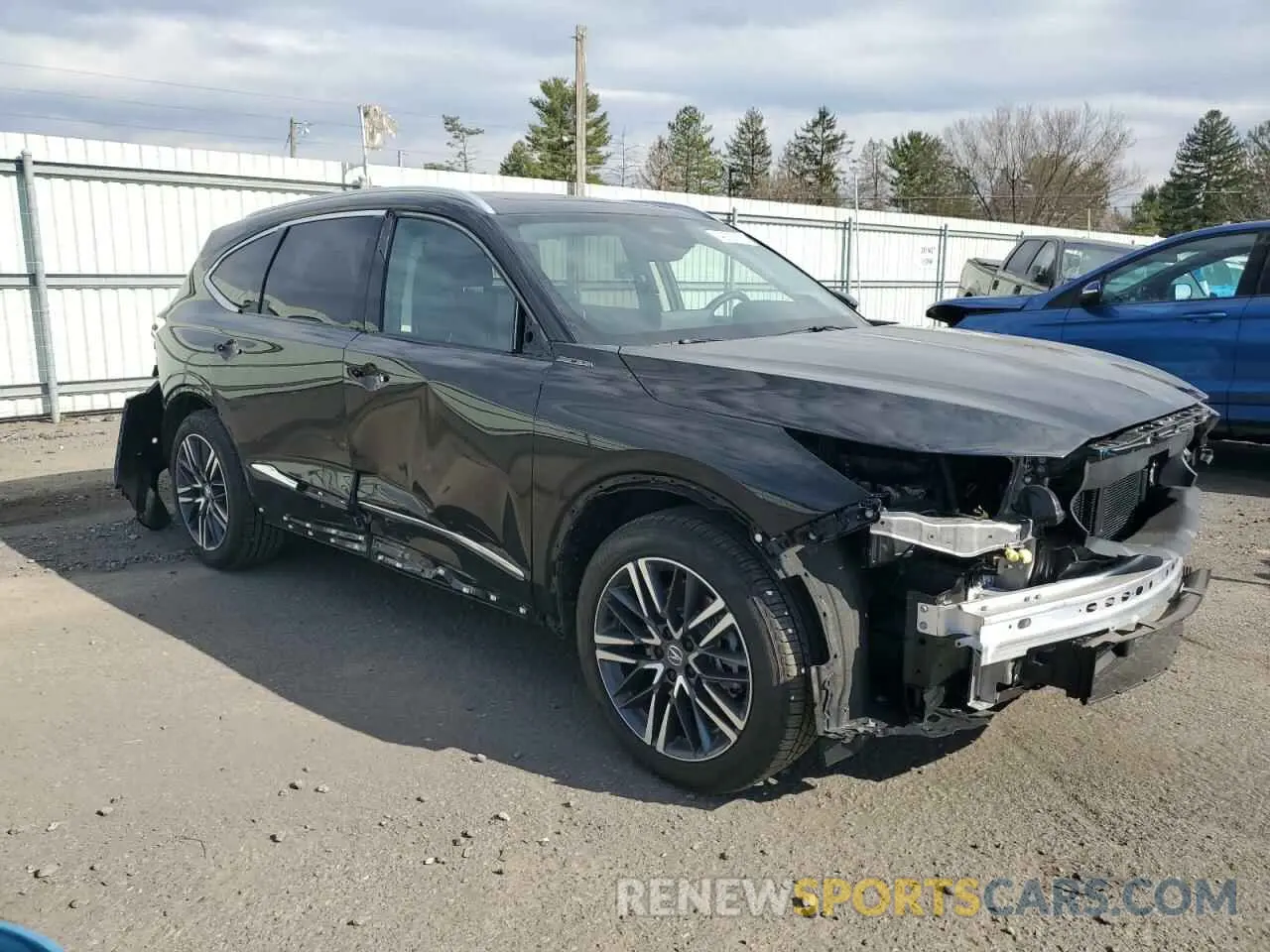 4 Photograph of a damaged car 5J8YE1H85SL018534 ACURA MDX 2025