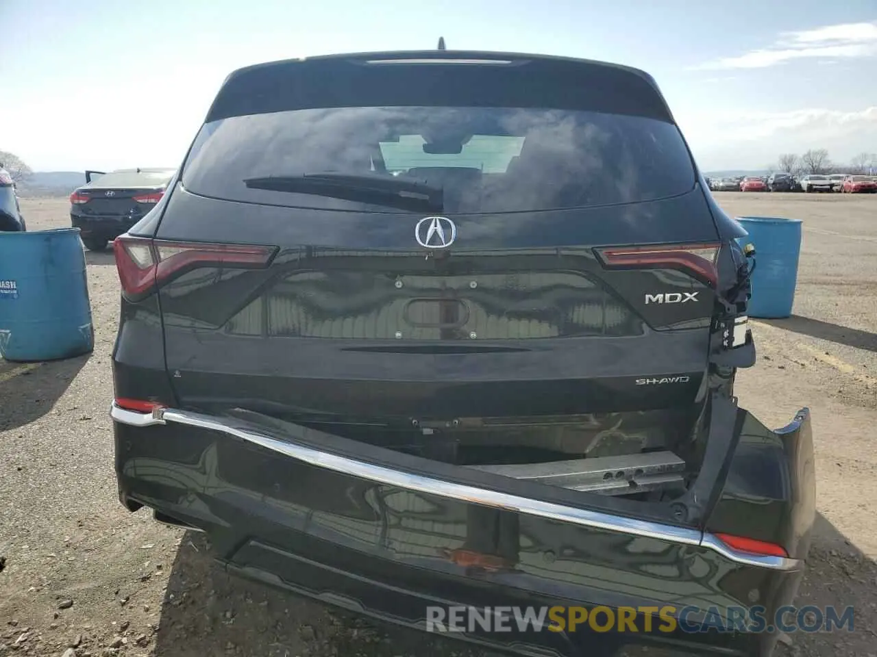 6 Photograph of a damaged car 5J8YE1H85SL018534 ACURA MDX 2025