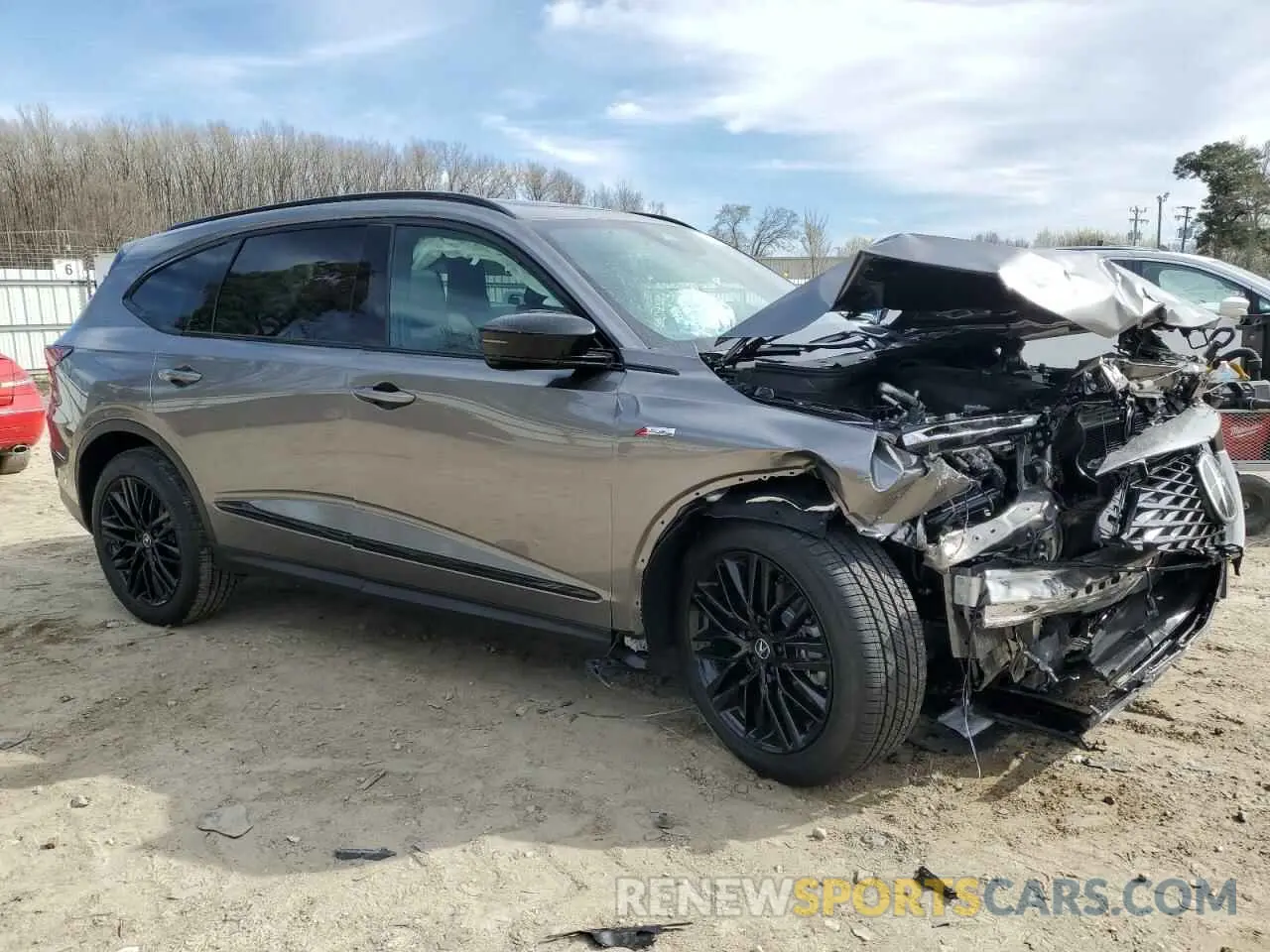 4 Фотография поврежденного автомобиля 5J8YE1H90SL021978 ACURA MDX 2025