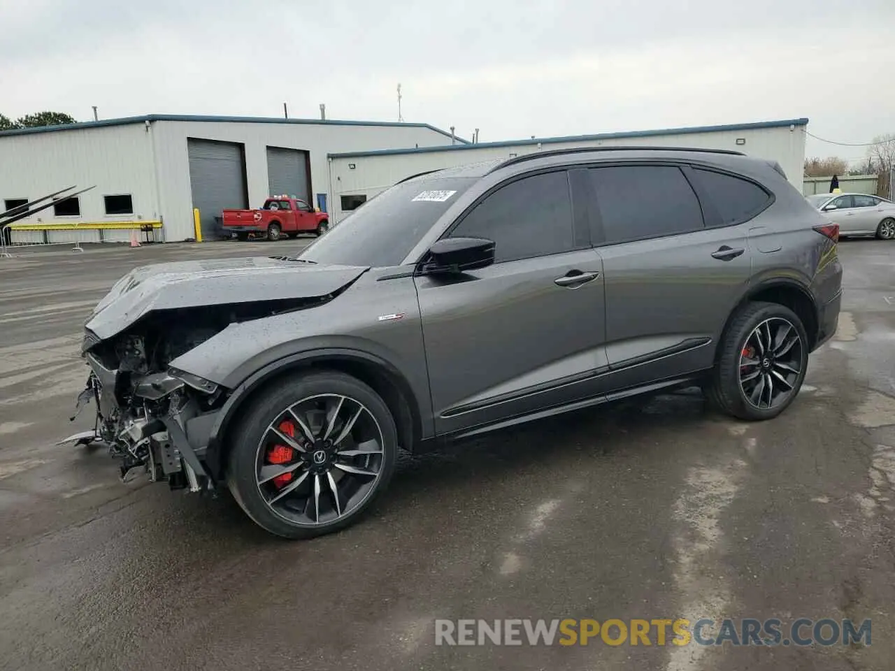 1 Photograph of a damaged car 5J8YD8H85NL003306 ACURA MDX TYPE S 2022