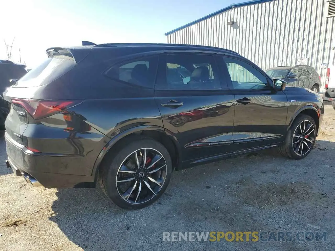 3 Photograph of a damaged car 5J8YD8H82PL001130 ACURA MDX TYPE S 2023