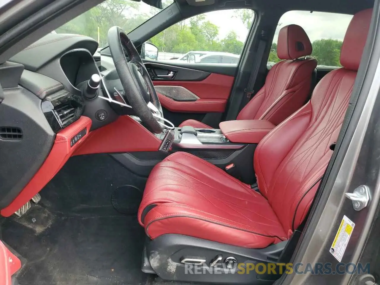 7 Photograph of a damaged car 5J8YD8H85PL001803 ACURA MDX TYPE S 2023