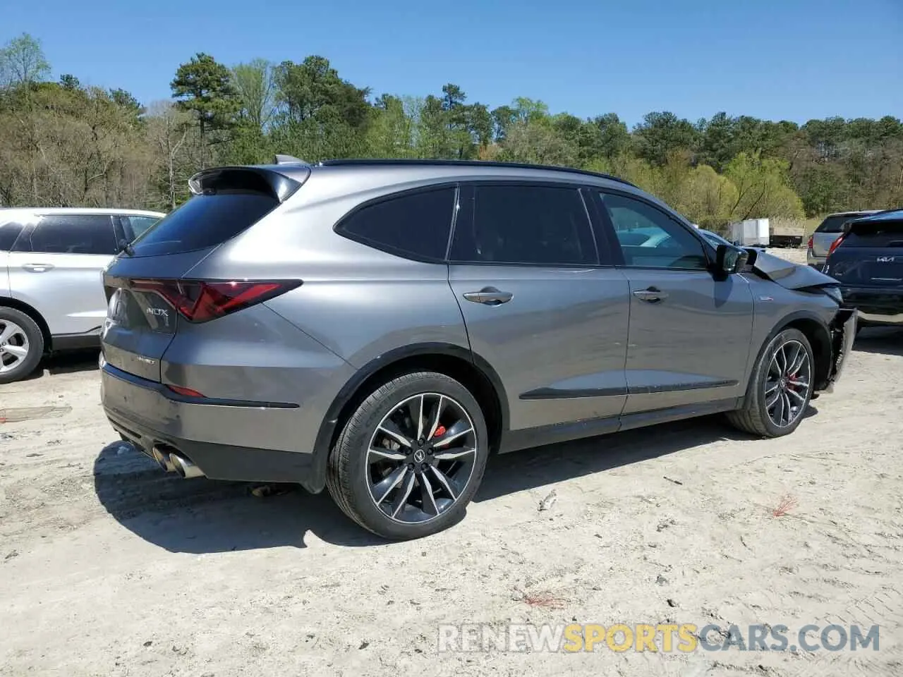 3 Photograph of a damaged car 5J8YD8H82RL001387 ACURA MDX TYPE S 2024