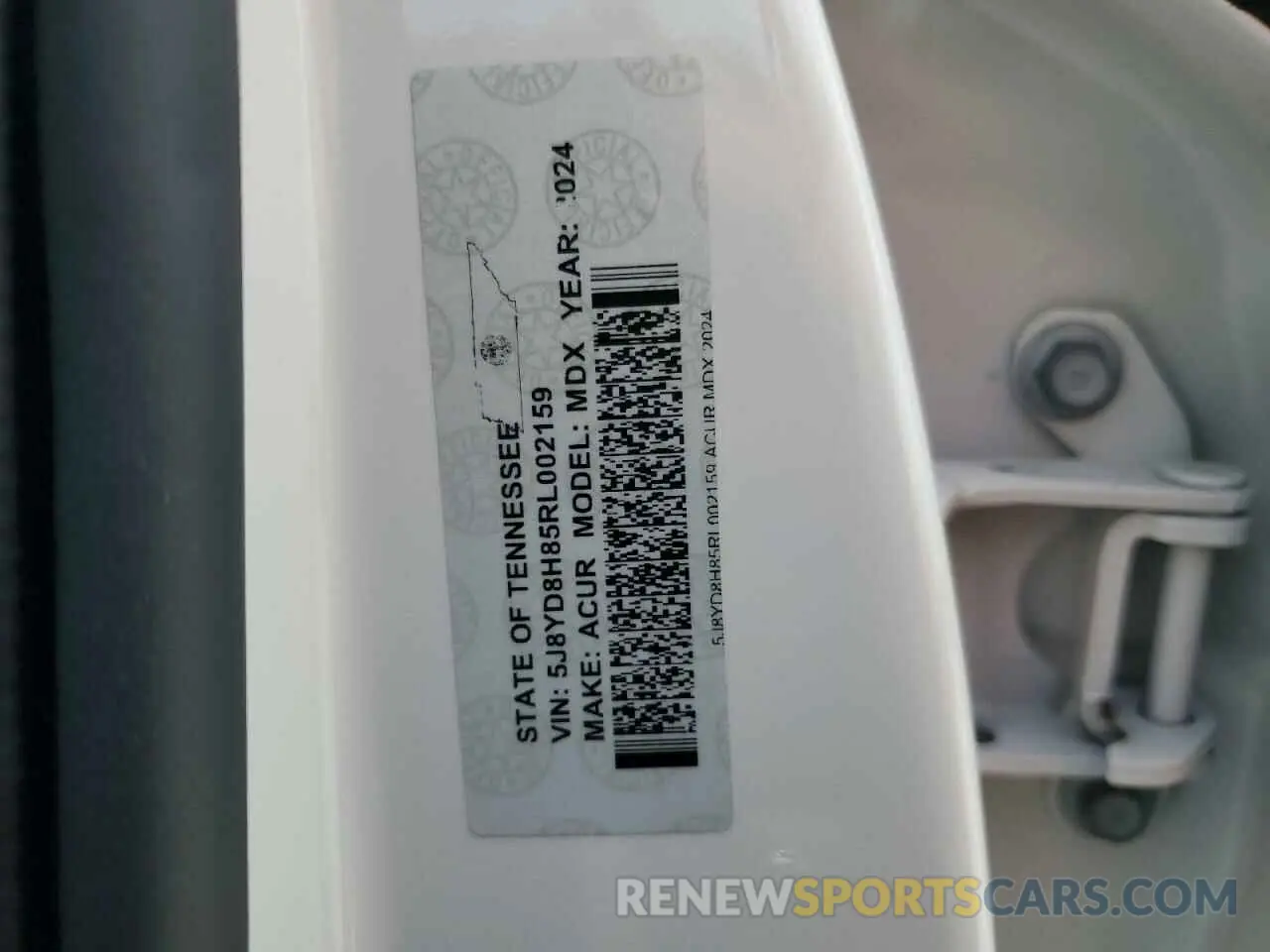 13 Фотография поврежденного автомобиля 5J8YD8H85RL002159 ACURA MDX TYPE S 2024