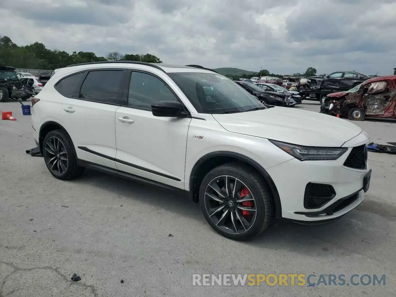 4 Фотография поврежденного автомобиля 5J8YD8H85RL002159 ACURA MDX TYPE S 2024