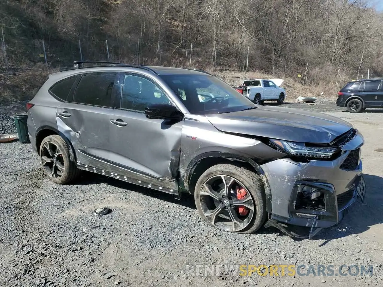 4 Фотография поврежденного автомобиля 5J8YD8H82SL000309 ACURA MDX TYPE S 2025