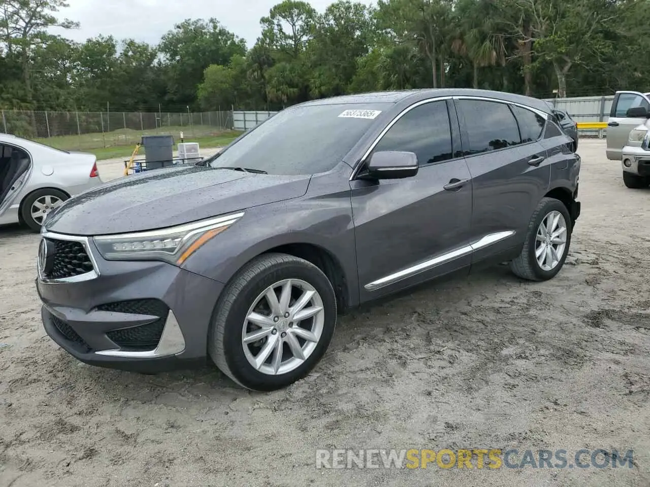 1 Photograph of a damaged car 5J8TC1H30KL014458 ACURA RDX 2019
