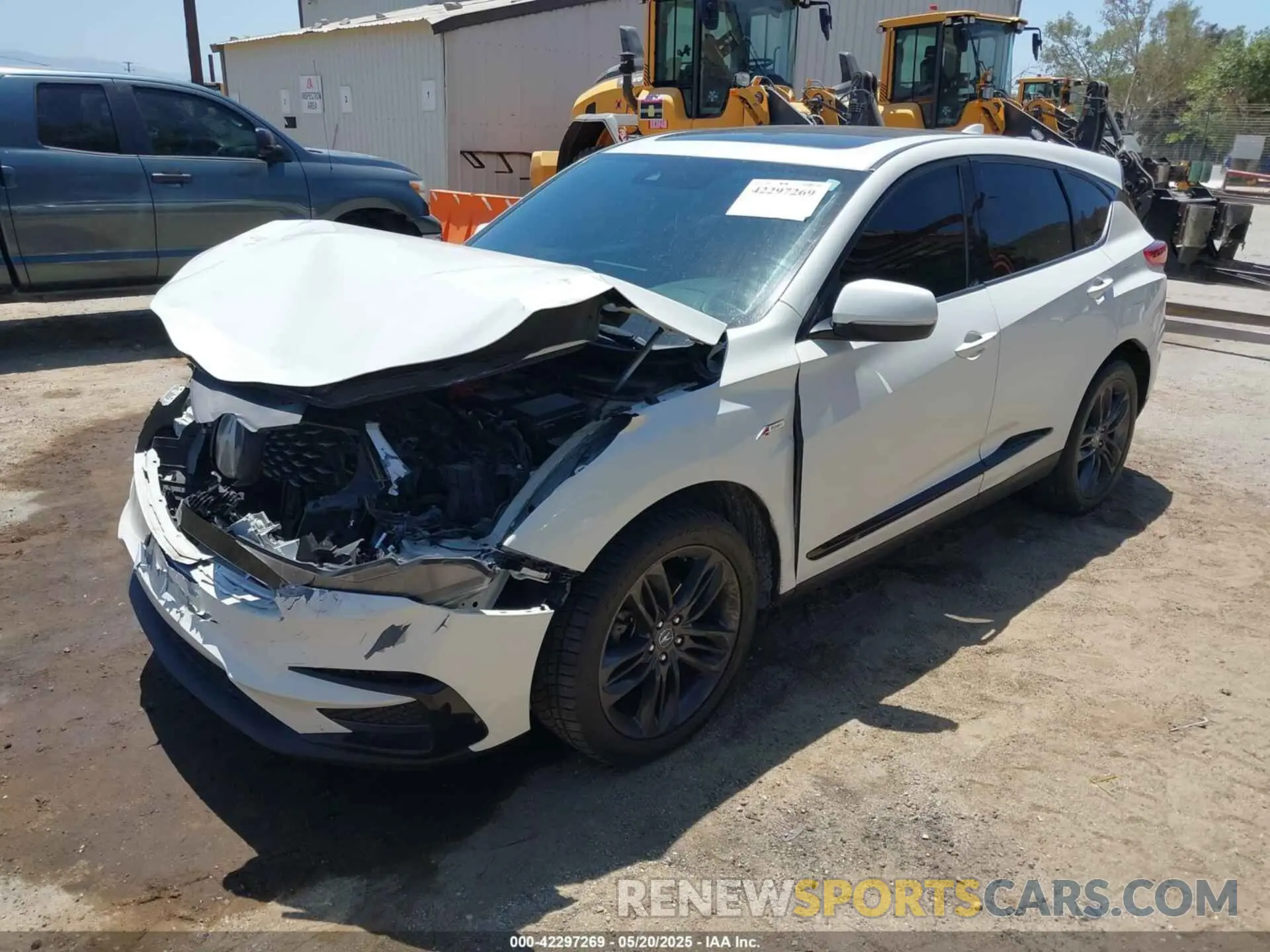 2 Photograph of a damaged car 5J8TC1H64KL000301 ACURA RDX 2019