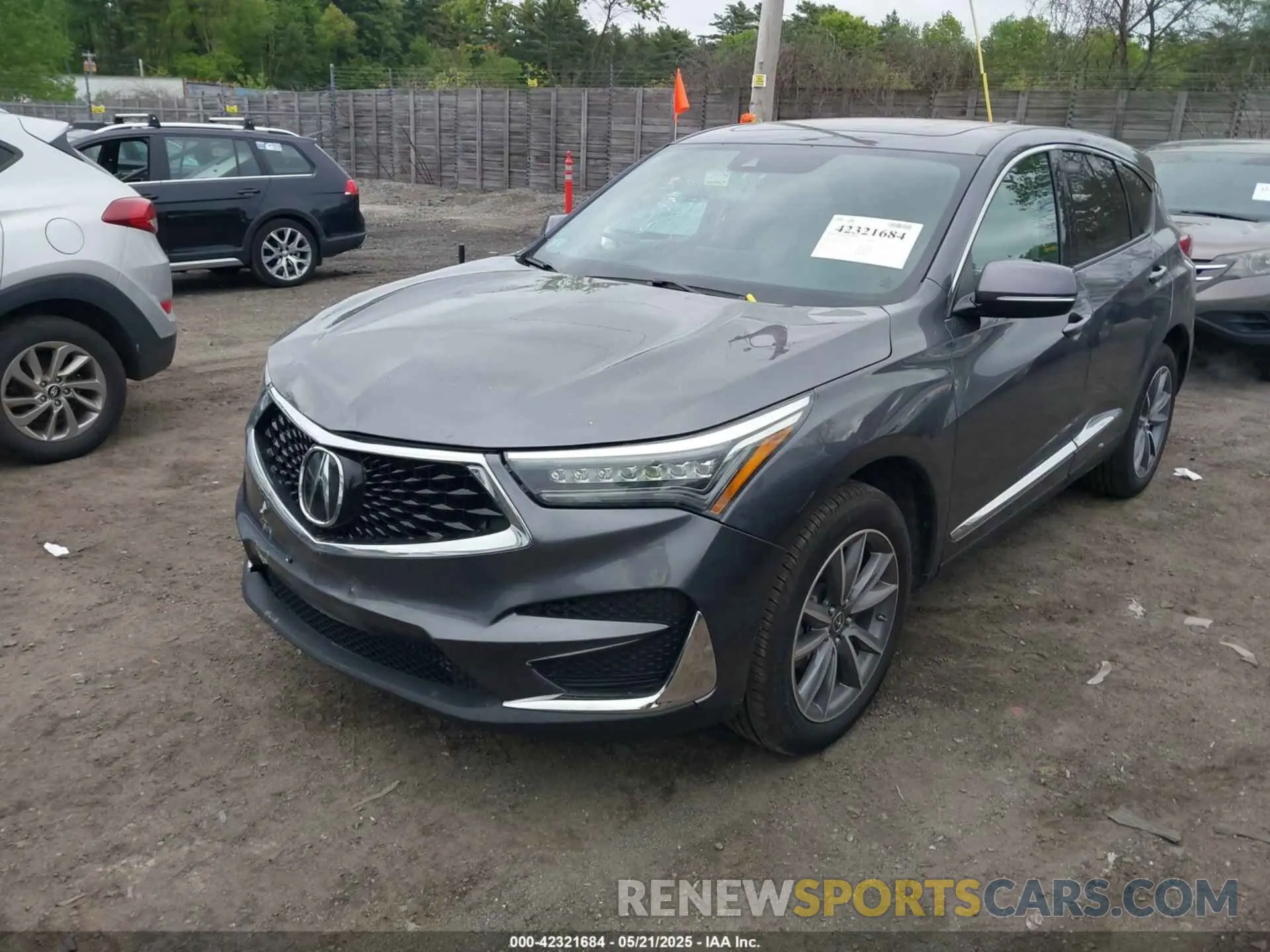 2 Photograph of a damaged car 5J8TC2H51KL017697 ACURA RDX 2019