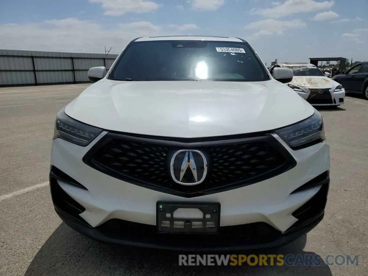 5 Photograph of a damaged car 5J8TC2H64KL014320 ACURA RDX 2019