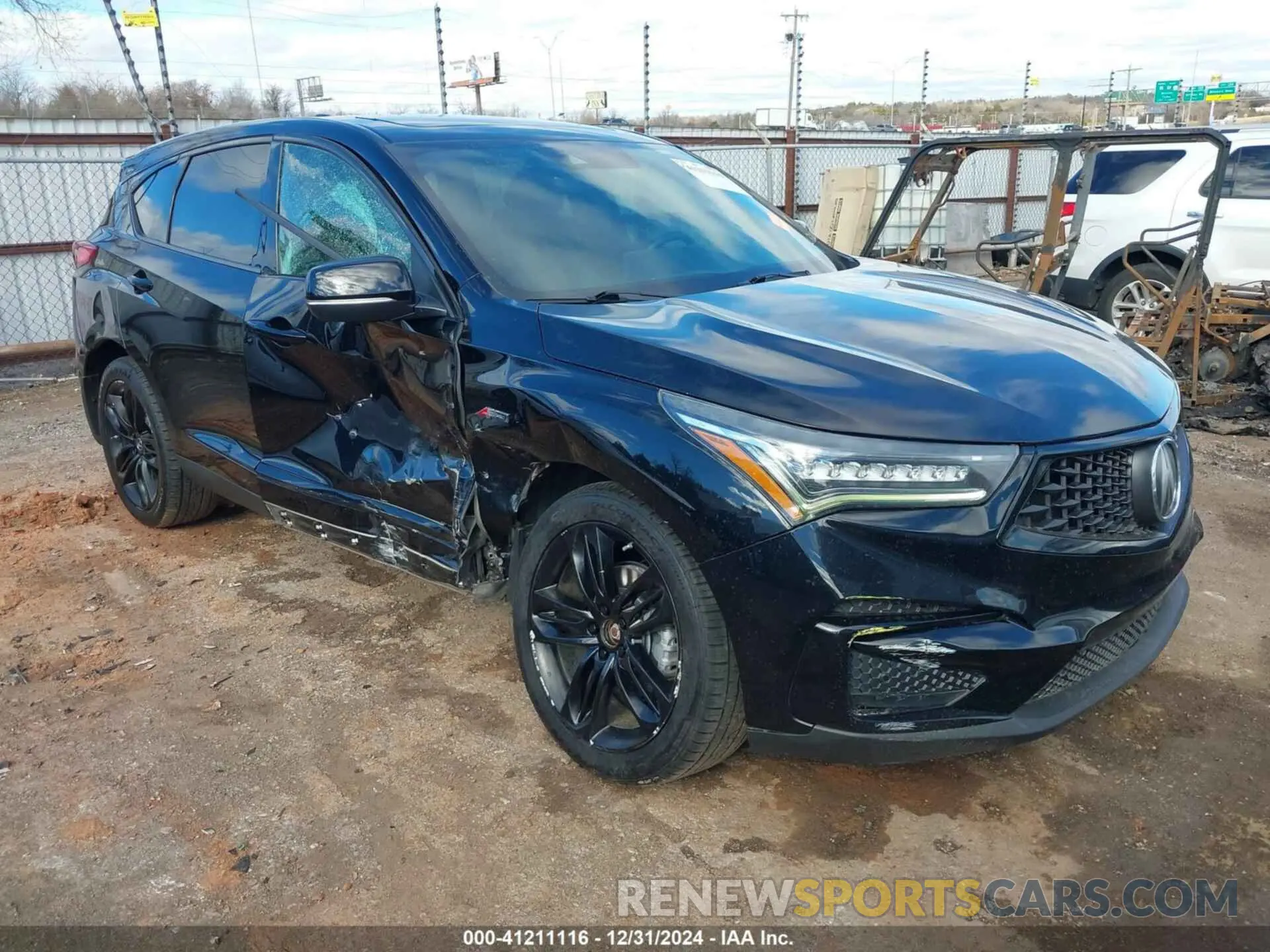 1 Фотография поврежденного автомобиля 5J8TC2H69KL000557 ACURA RDX 2019