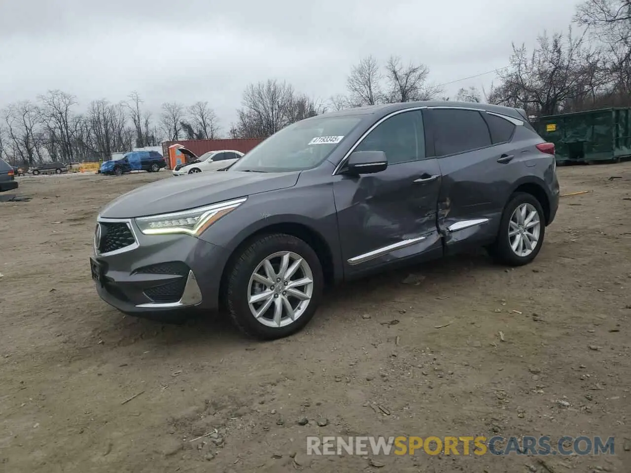 1 Photograph of a damaged car 5J8TC1H37LL022221 ACURA RDX 2020