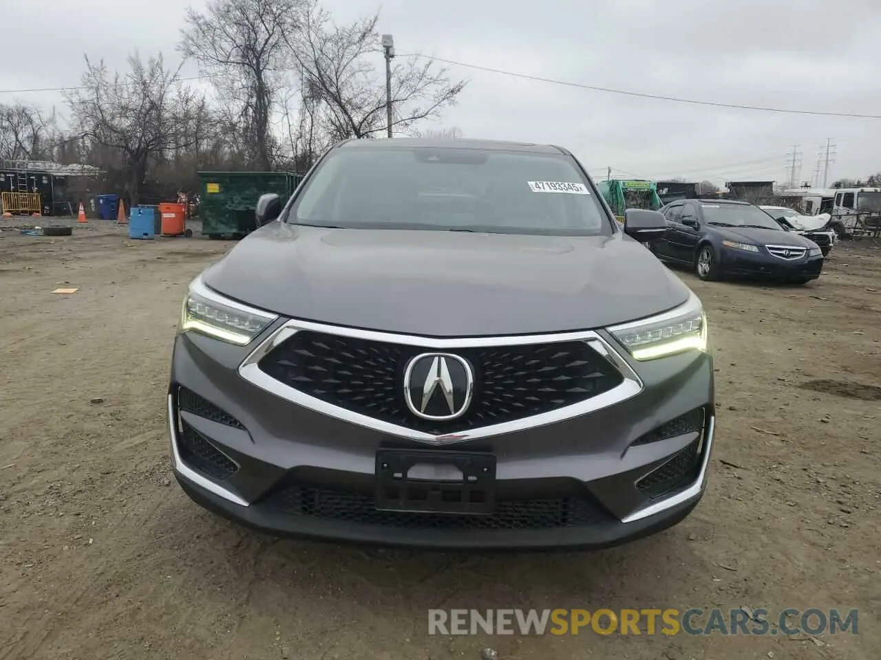 5 Photograph of a damaged car 5J8TC1H37LL022221 ACURA RDX 2020