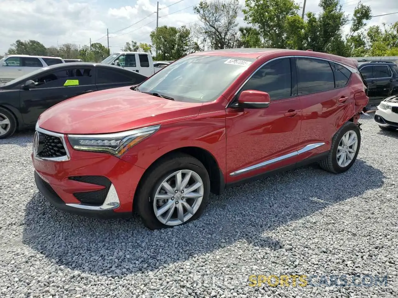 1 Photograph of a damaged car 5J8TC1H38LL018937 ACURA RDX 2020