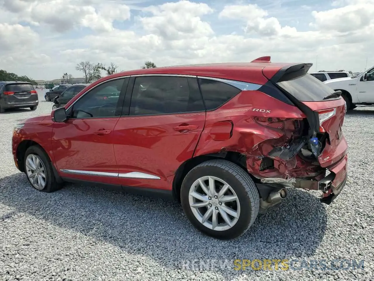 2 Photograph of a damaged car 5J8TC1H38LL018937 ACURA RDX 2020