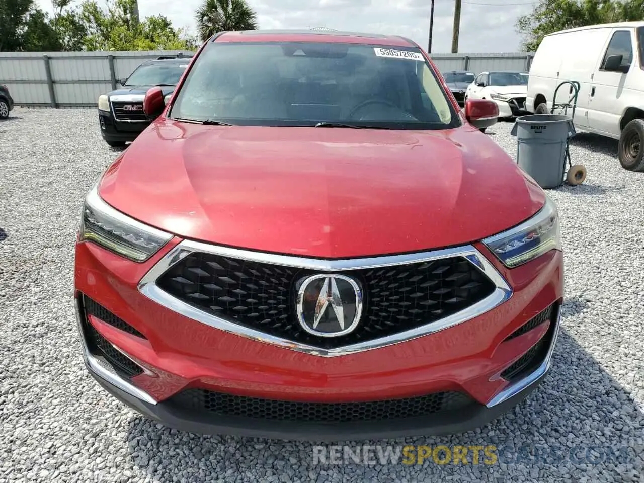 5 Photograph of a damaged car 5J8TC1H38LL018937 ACURA RDX 2020