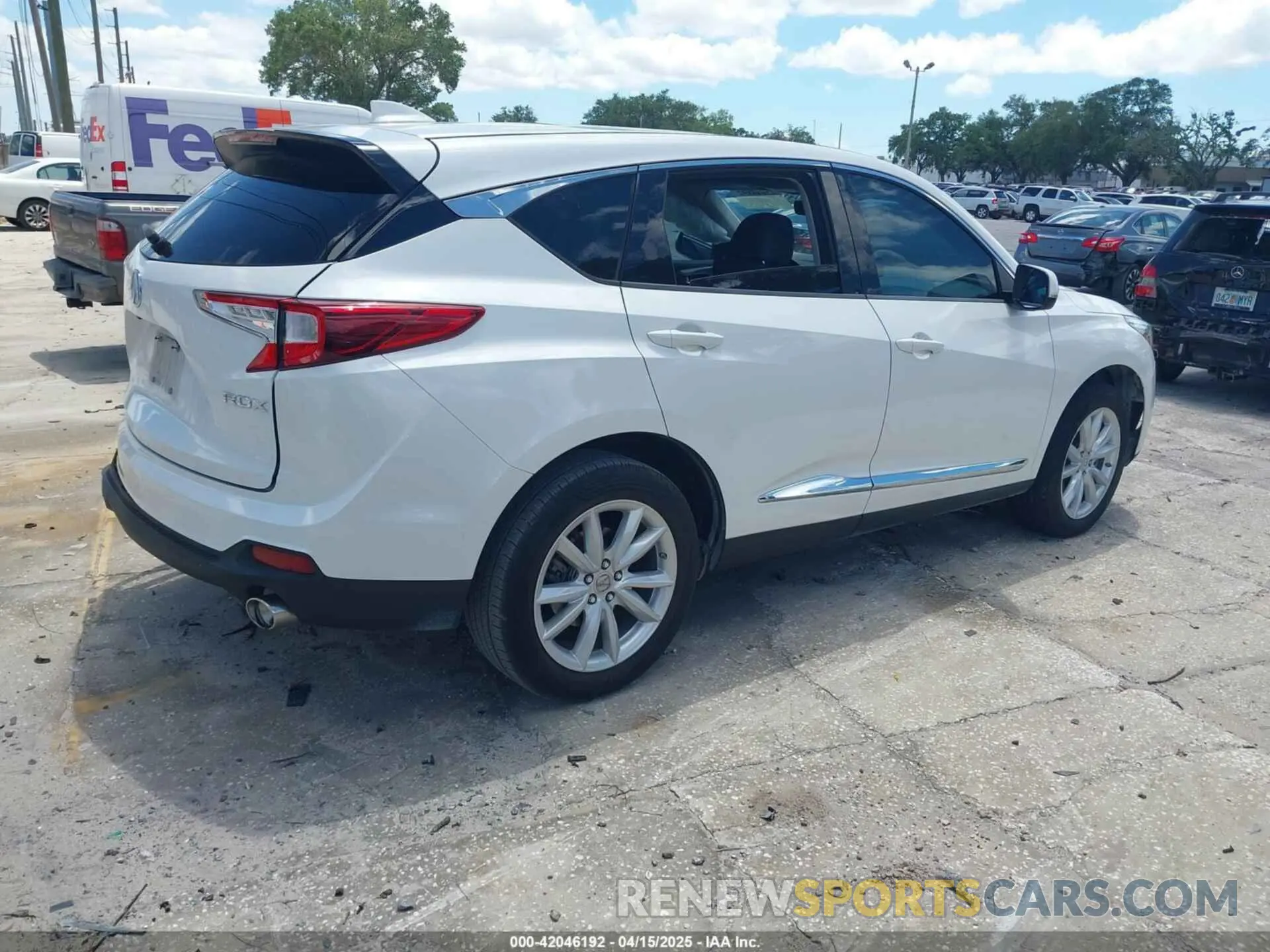 4 Фотография поврежденного автомобиля 5J8TC1H3XLL007356 ACURA RDX 2020