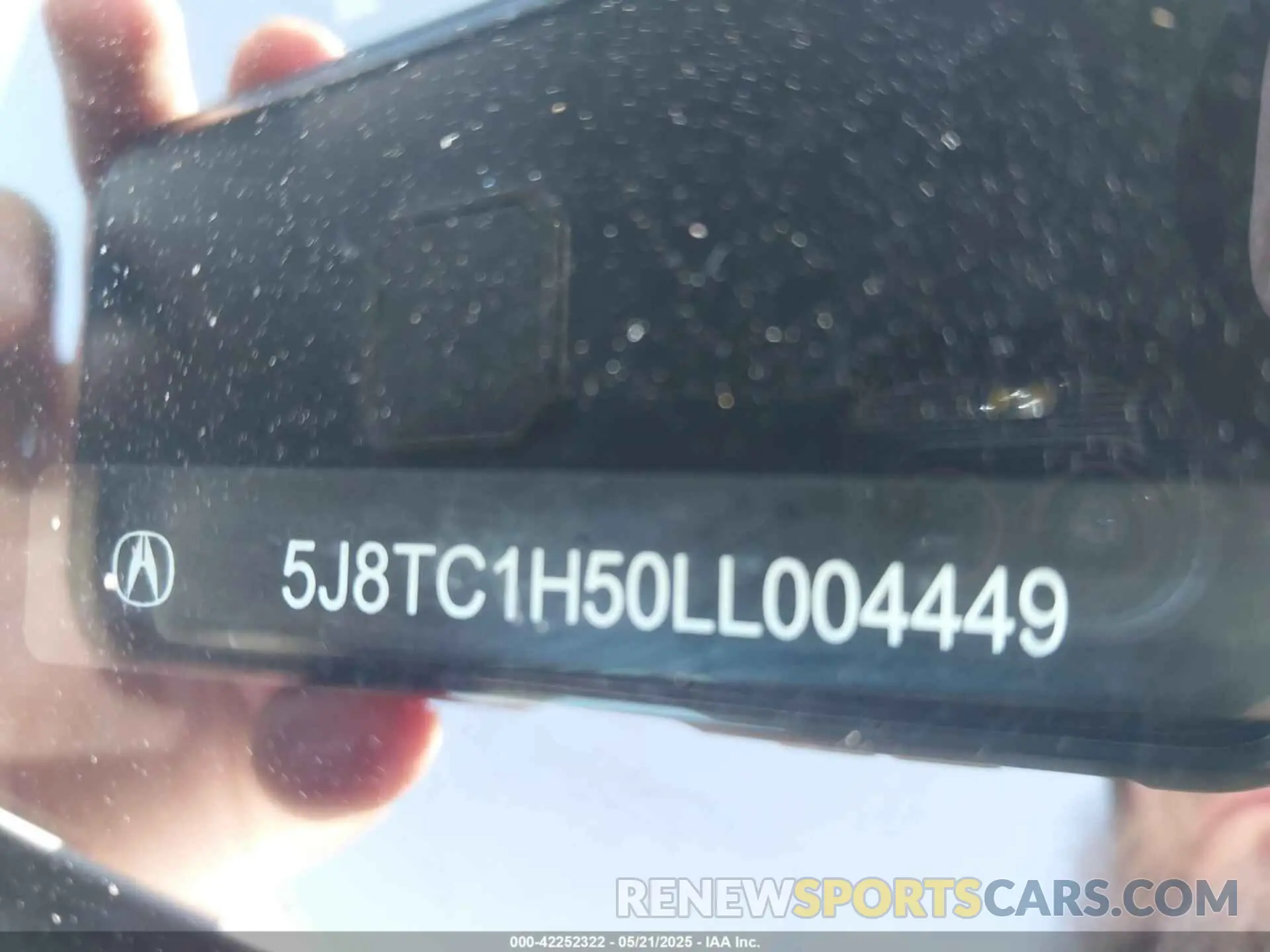 9 Фотография поврежденного автомобиля 5J8TC1H50LL004449 ACURA RDX 2020