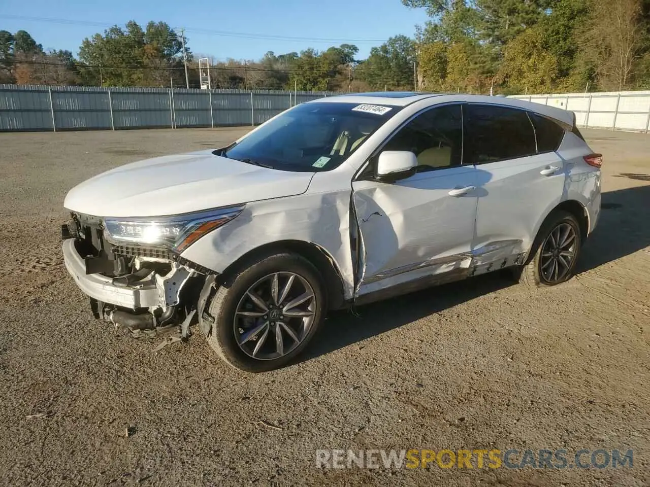 1 Photograph of a damaged car 5J8TC1H50LL011109 ACURA RDX 2020