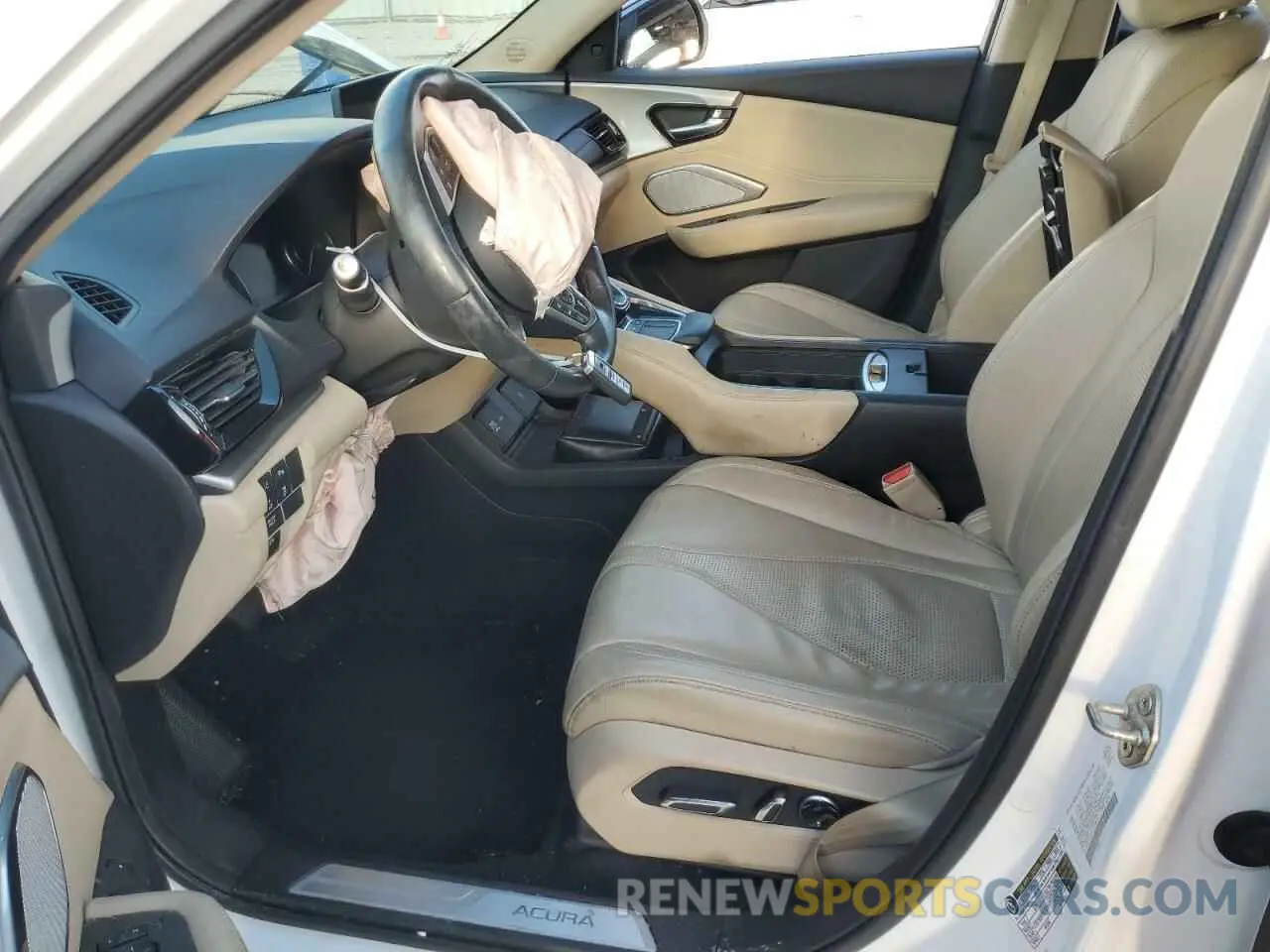 7 Photograph of a damaged car 5J8TC1H51LL001625 ACURA RDX 2020