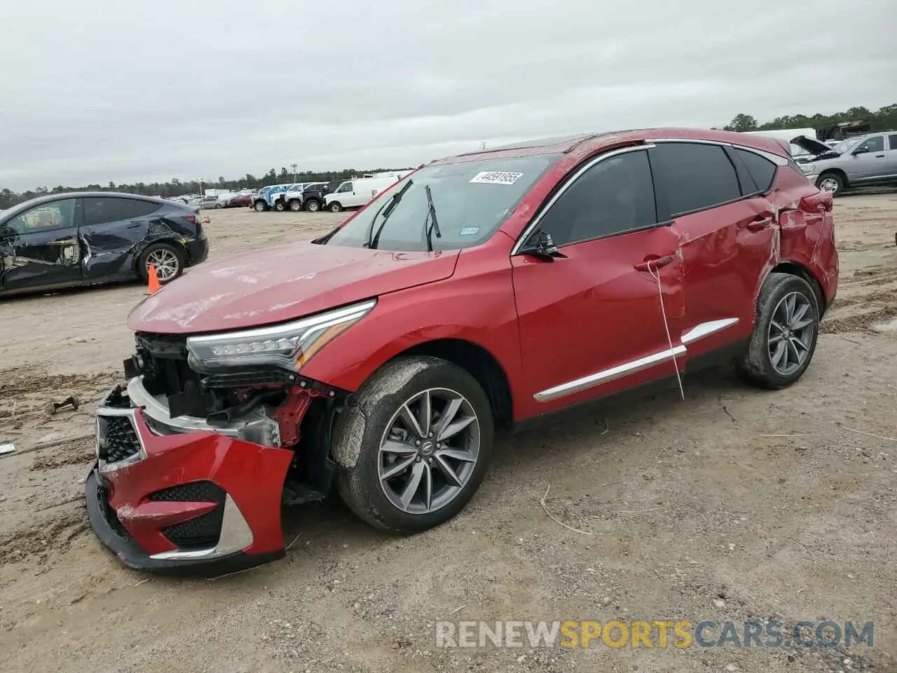 1 Photograph of a damaged car 5J8TC1H52LL020748 ACURA RDX 2020