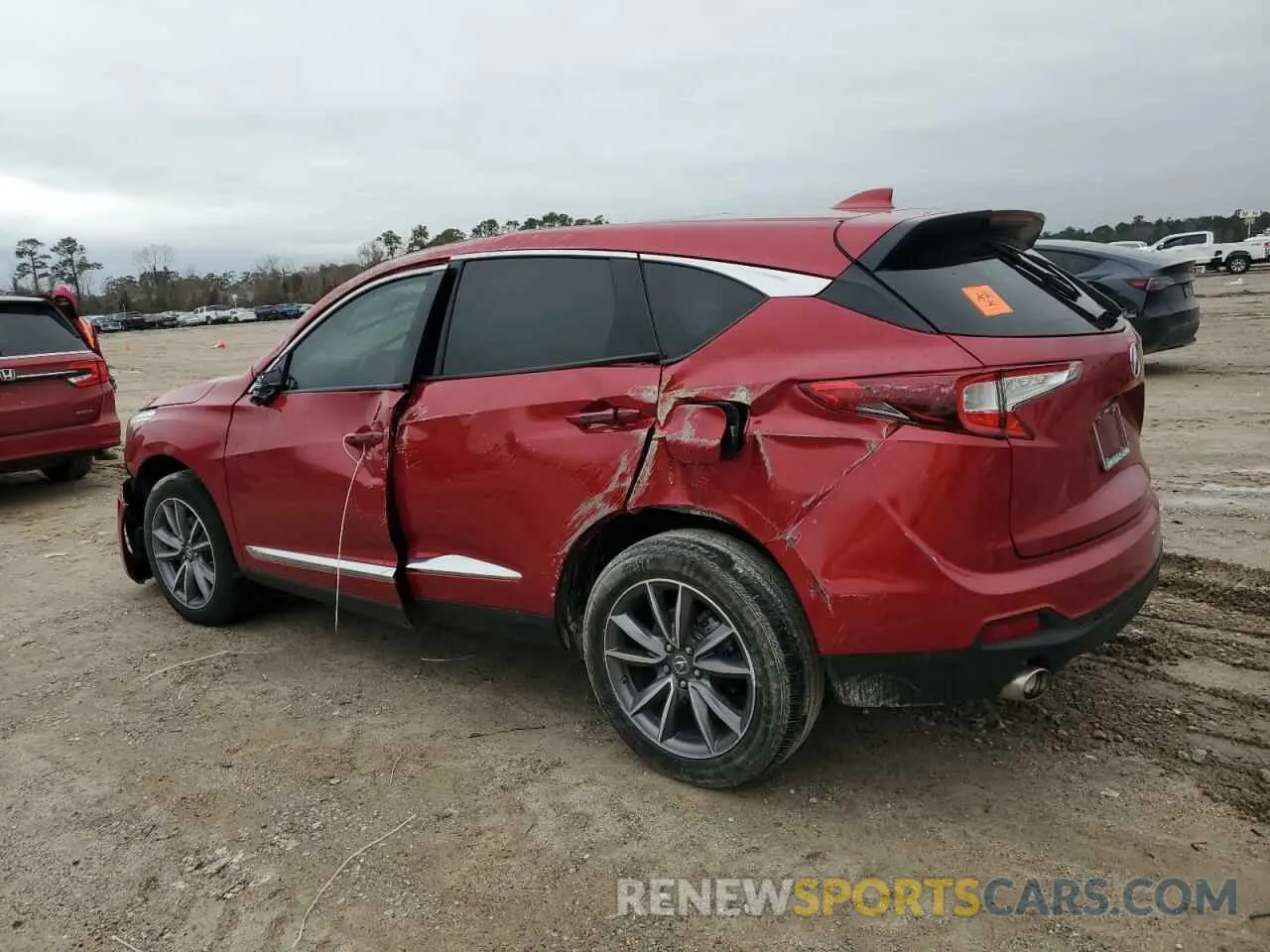 2 Photograph of a damaged car 5J8TC1H52LL020748 ACURA RDX 2020