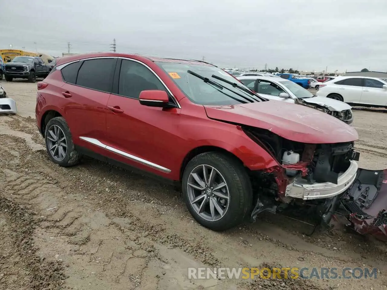 4 Photograph of a damaged car 5J8TC1H52LL020748 ACURA RDX 2020