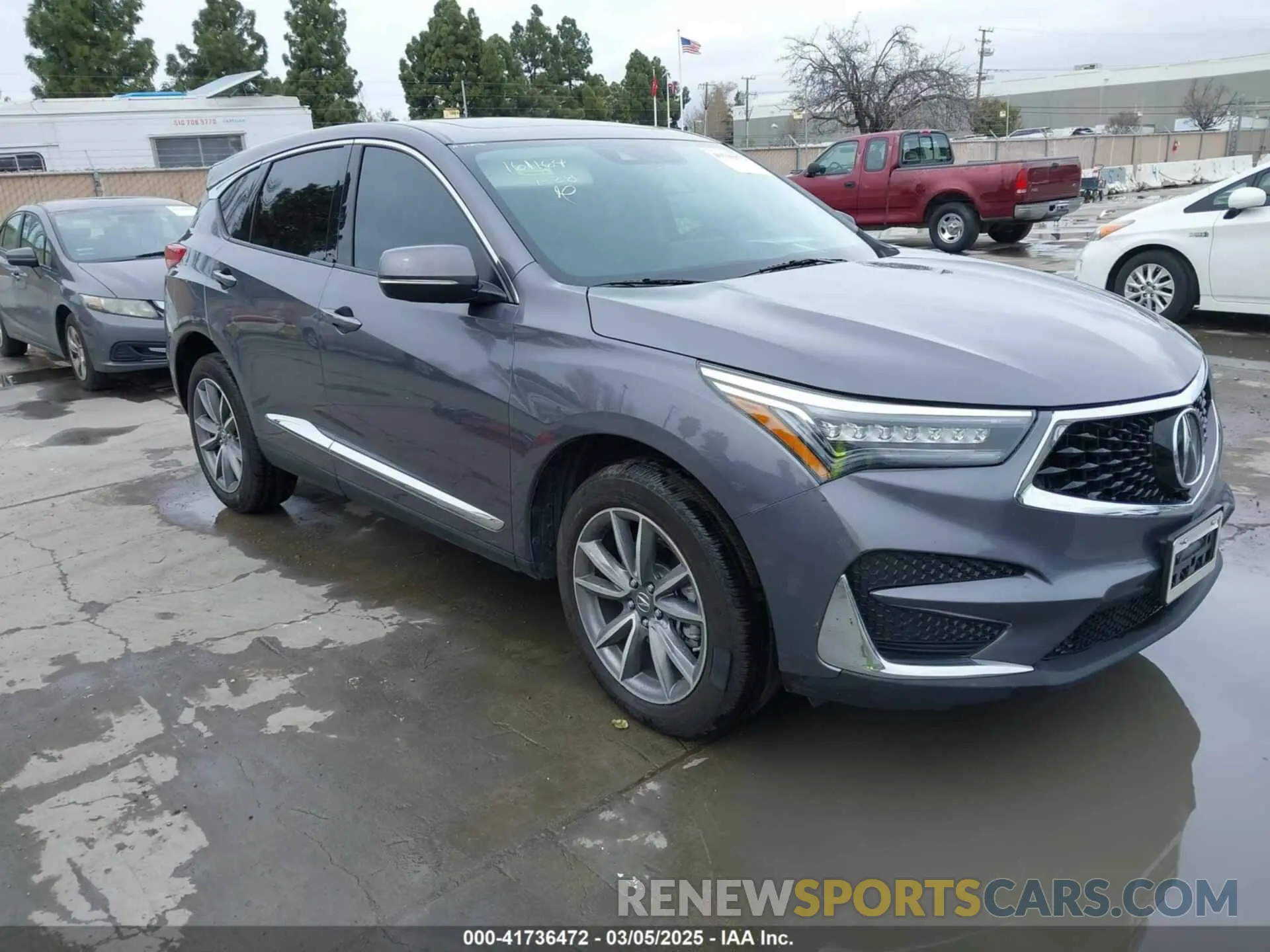 1 Photograph of a damaged car 5J8TC1H58LL012668 ACURA RDX 2020