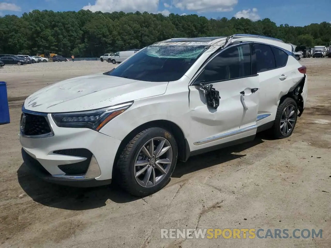 1 Photograph of a damaged car 5J8TC1H58LL018292 ACURA RDX 2020