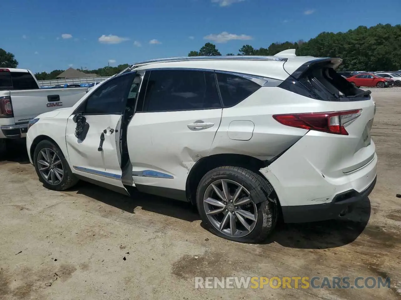 2 Photograph of a damaged car 5J8TC1H58LL018292 ACURA RDX 2020