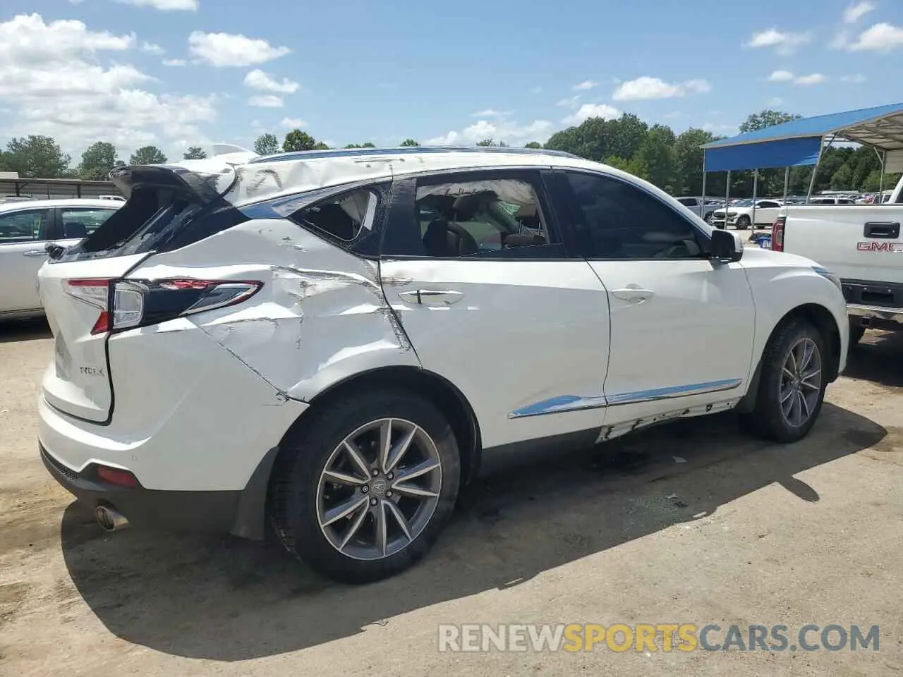 3 Photograph of a damaged car 5J8TC1H58LL018292 ACURA RDX 2020