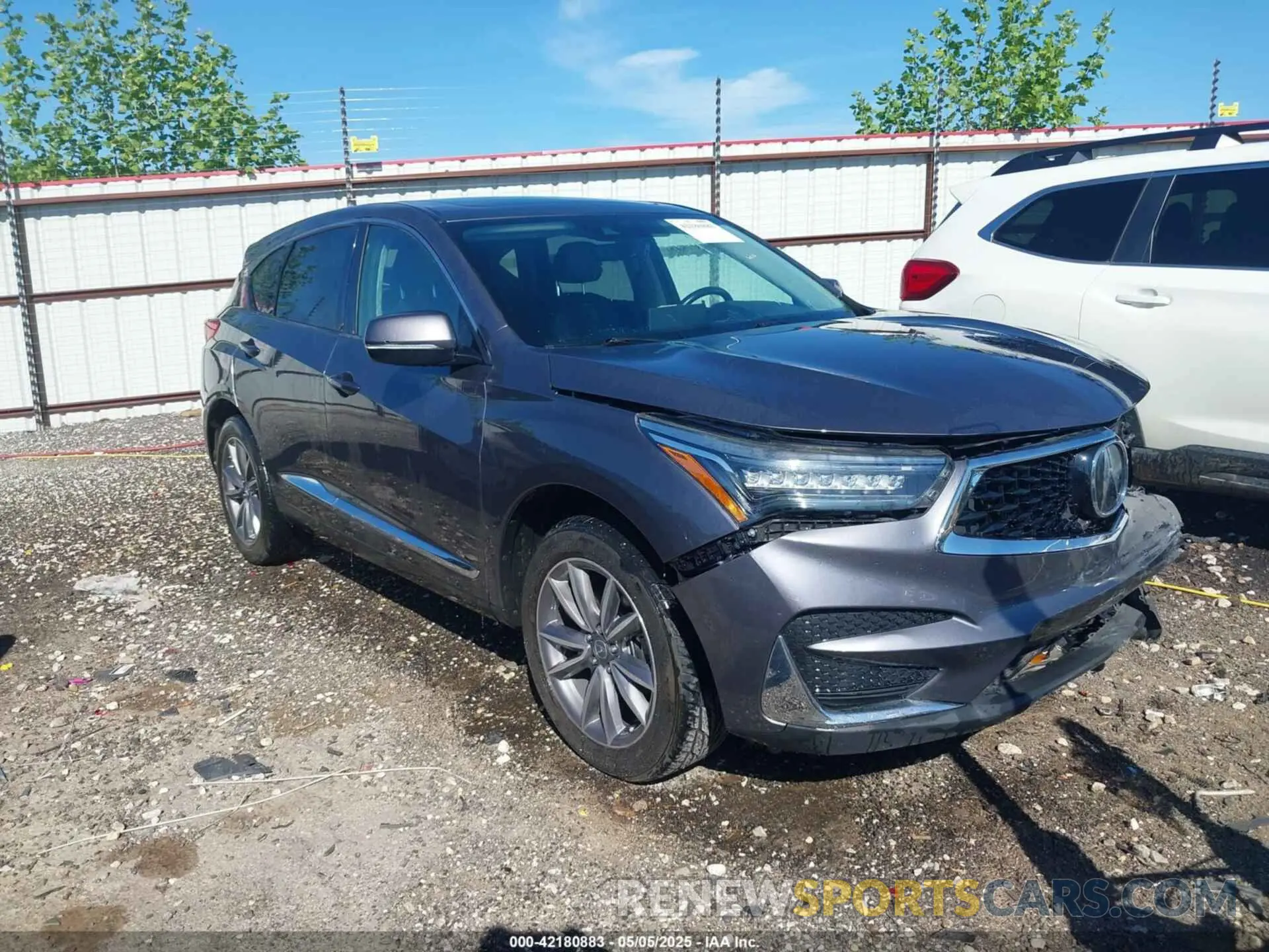 1 Photograph of a damaged car 5J8TC1H59LL006376 ACURA RDX 2020
